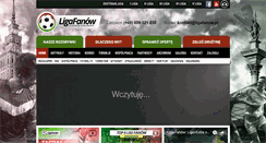 Desktop Screenshot of ligafanow.pl